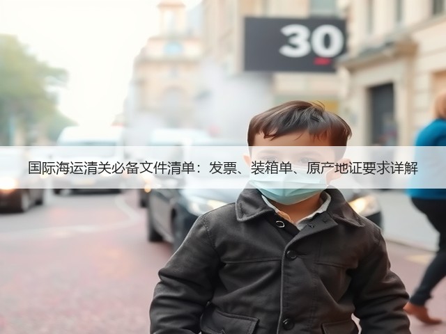 国际海运清关必备文件清单:发票、装箱单、原产地证要求详解(图2) 国际海运清关必备文件清单:发票、装箱单、原产地证要求详解(图2)