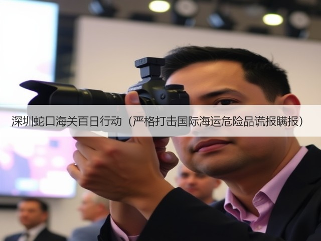 深圳蛇口海关百日行动（严格打击国际海运危险品谎报瞒报）(图3)