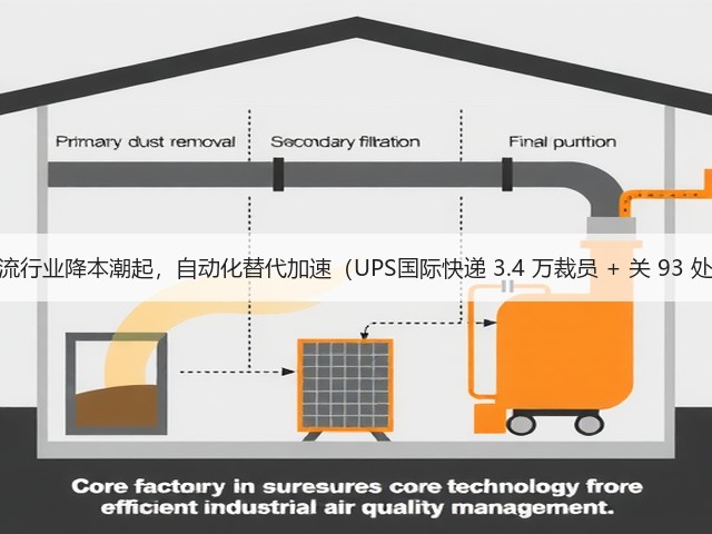 国际物流行业降本潮起,自动化替代加速(UPS国际快递 3.4 万裁员 + 关 93 处设施)(图2) 国际物流行业降本潮起,自动化替代加速(UPS国际快递 3.4 万裁员 + 关 93 处设施)(图2)