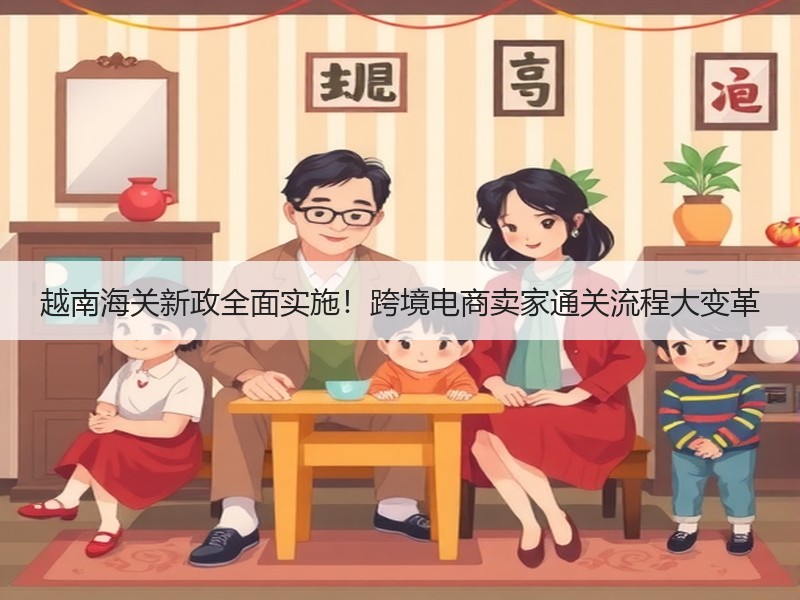 越南海关新政全面实施!跨境电商卖家通关流程大变革 越南海关新政全面实施!跨境电商卖家通关流程大变革