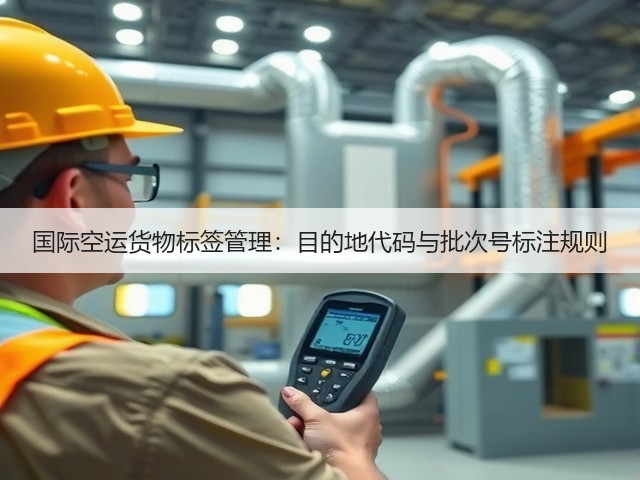 国际空运货物标签管理：目的地代码与批次号标注规则(图2)