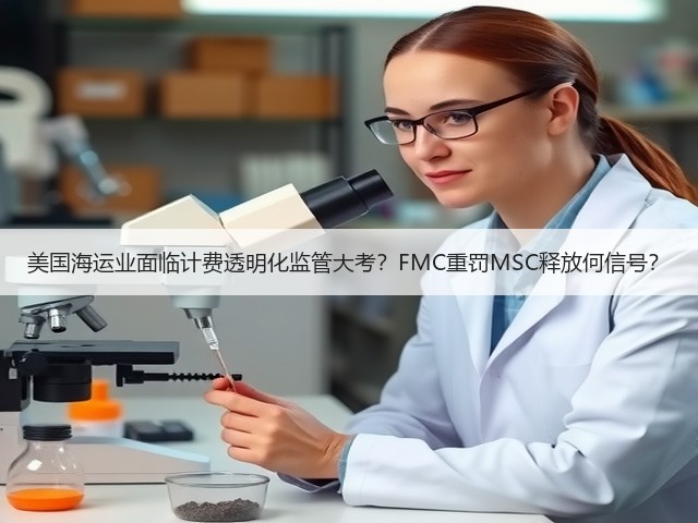 美国海运业面临计费透明化监管大考？FMC重罚MSC释放何信号？(图3)