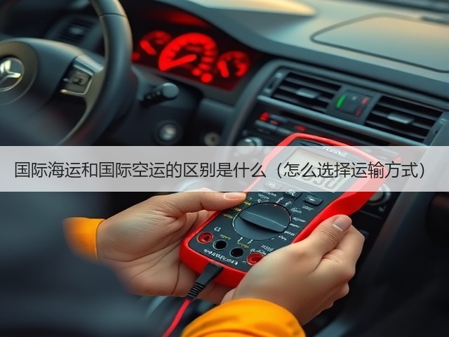 国际海运和国际空运的区别是什么（怎么选择运输方式）(图2)