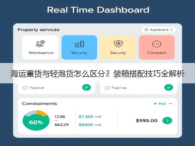 海运重货与轻泡货怎么区分？装箱搭配技巧全解析(图2)