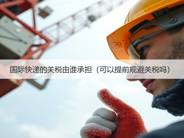 国际快递的关税由谁承担(可以提前规避关税吗)(图1) 国际快递的关税由谁承担(可以提前规避关税吗)(图1)