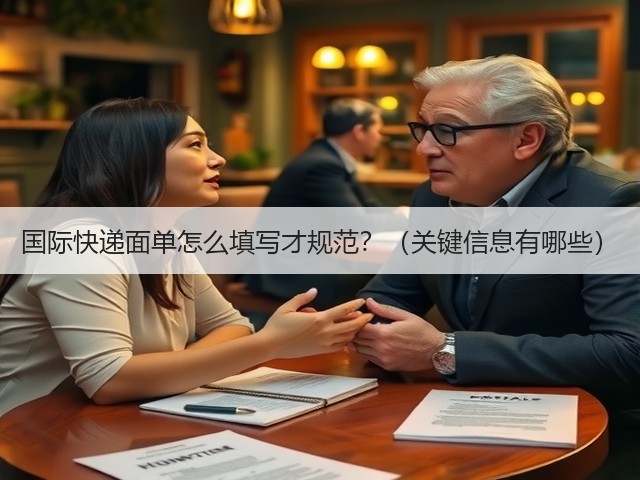 国际快递面单怎么填写才规范?(关键信息有哪些)(图1) 国际快递面单怎么填写才规范?(关键信息有哪些)(图1)