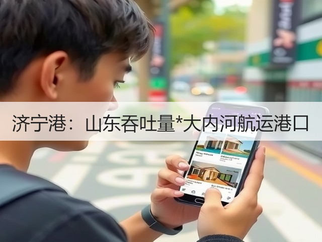 济宁港：山东吞吐量*大内河航运港口(图1)