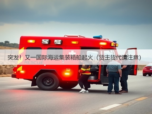 突发!又一国际海运集装箱船起火(货主货代请注意)(图2) 突发!又一国际海运集装箱船起火(货主货代请注意)(图2)