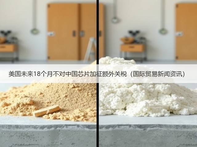美国未来18个月不对中国芯片加征额外关税(国际贸易新闻资讯)(图1) 美国未来18个月不对中国芯片加征额外关税(国际贸易新闻资讯)(图1)