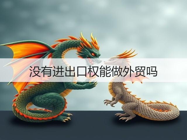 没有进出口权能做外贸吗(图2)