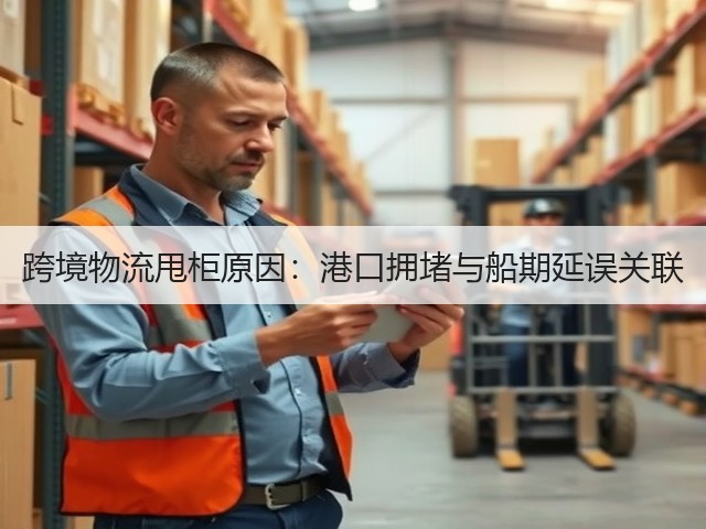 跨境物流甩柜原因:港口拥堵与船期延误关联(图3) 跨境物流甩柜原因:港口拥堵与船期延误关联(图3)