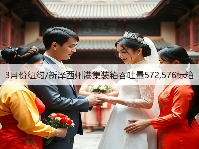 3月份纽约/新泽西州港集装箱吞吐量572,576标箱(图1)