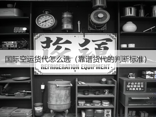 国际空运货代怎么选（靠谱货代的判断标准）(图2)