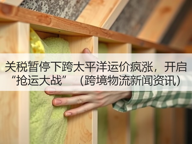 关税暂停下跨太平洋运价疯涨,开启 “抢运大战”(跨境物流新闻资讯)(图2) 关税暂停下跨太平洋运价疯涨,开启 “抢运大战”(跨境物流新闻资讯)(图2)