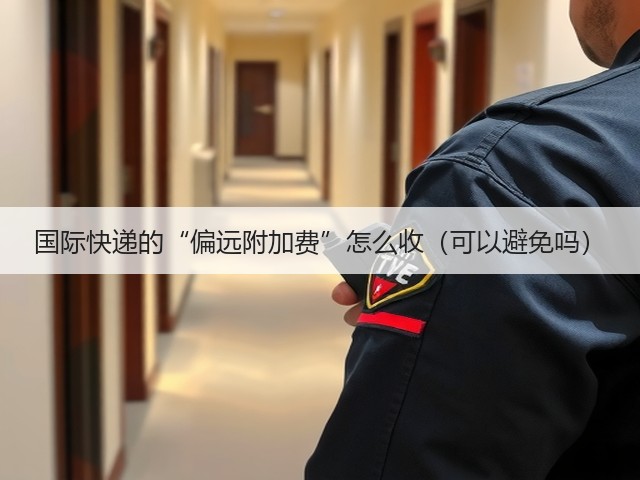 国际快递的“偏远附加费”怎么收(可以避免吗)(图1) 国际快递的“偏远附加费”怎么收(可以避免吗)(图1)