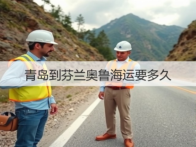 青岛到芬兰奥鲁海运要多久(图3) 青岛到芬兰奥鲁海运要多久(图3)