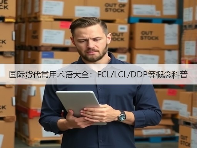 国际货代常用术语大全：FCL/LCL/DDP等概念科普(图2)