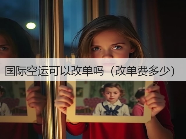 国际空运可以改单吗(改单费多少)(图2) 国际空运可以改单吗(改单费多少)(图2)