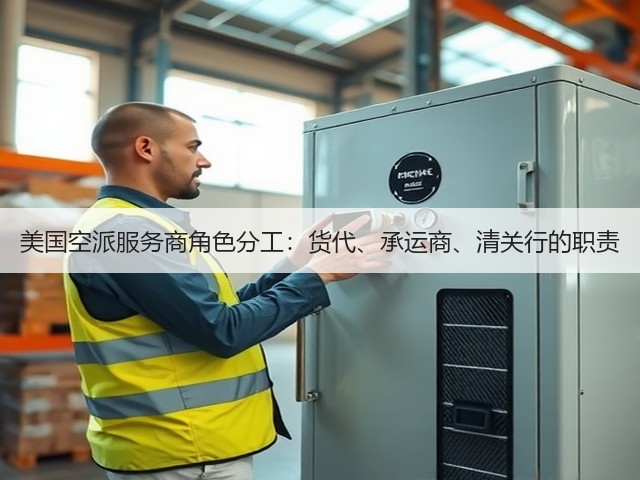 美国空派服务商角色分工:货代、承运商、清关行的职责(图1) 美国空派服务商角色分工:货代、承运商、清关行的职责(图1)