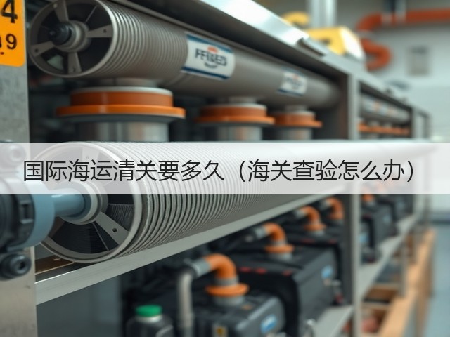 国际海运清关要多久(海关查验怎么办)(图2) 国际海运清关要多久(海关查验怎么办)(图2)