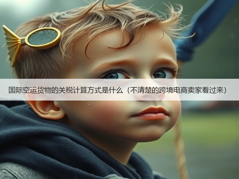 国际空运货物的关税计算方式是什么（不清楚的跨境电商卖家看过来）