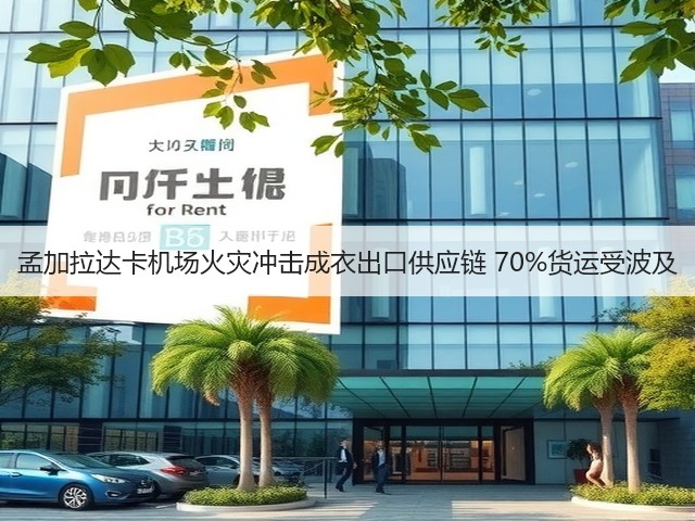 孟加拉达卡机场火灾冲击成衣出口供应链 70%货运受波及(图1)
