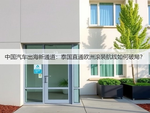 中国汽车出海新通道：泰国直通欧洲滚装航线如何破局？(图1)
