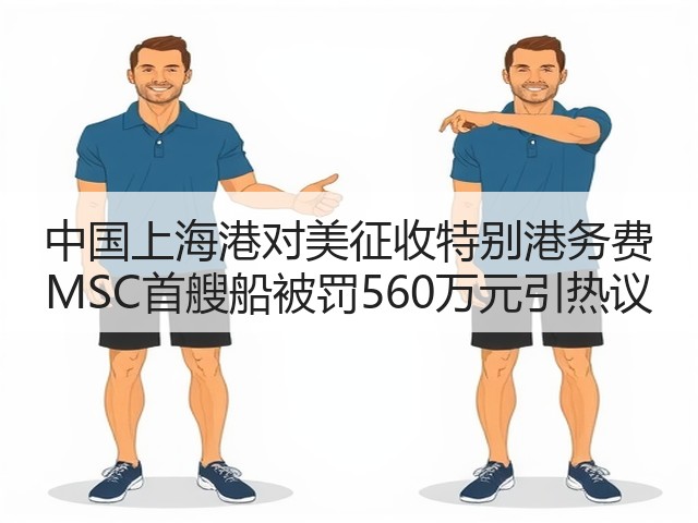中国上海港对美征收特别港务费 MSC首艘船被罚560万元引热议(图2) 中国上海港对美征收特别港务费 MSC首艘船被罚560万元引热议(图2)