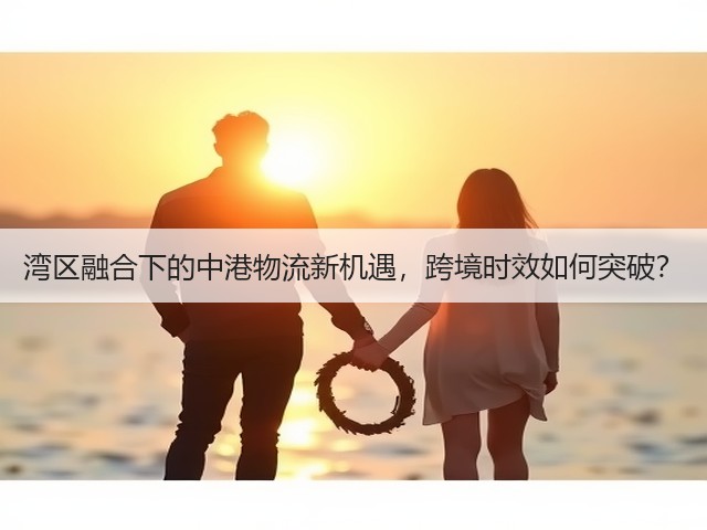 湾区融合下的中港物流新机遇,跨境时效如何突破?(图1) 湾区融合下的中港物流新机遇,跨境时效如何突破?(图1)