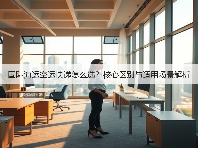 国际海运空运快递怎么选？核心区别与适用场景解析