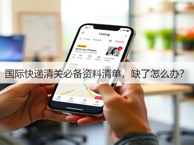 国际快递清关必备资料清单，缺了怎么办？