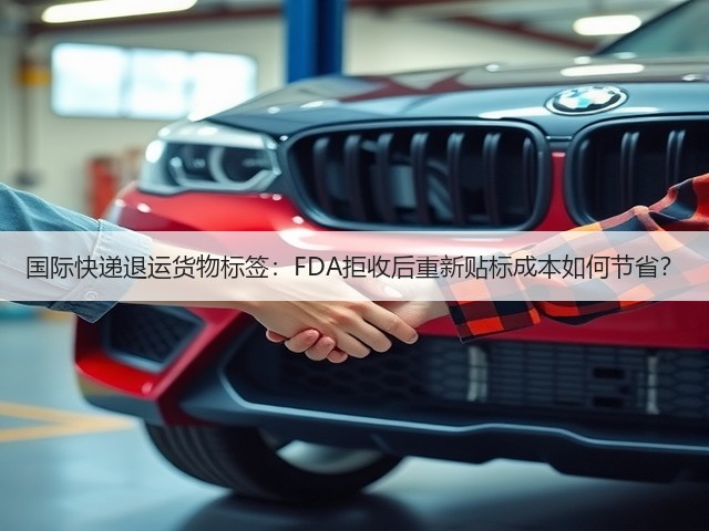 国际快递退运货物标签:FDA拒收后重新贴标成本如何节省?(图1) 国际快递退运货物标签:FDA拒收后重新贴标成本如何节省?(图1)