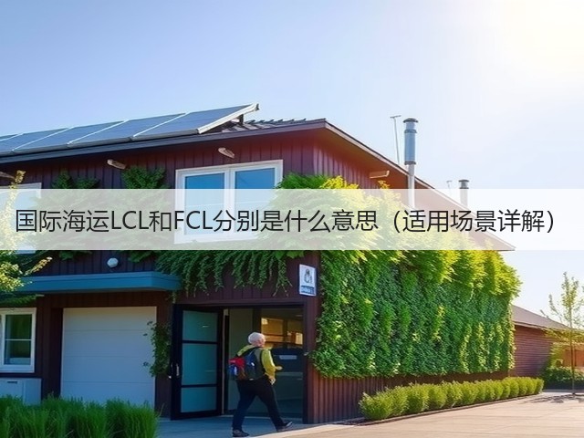 国际海运LCL和FCL分别是什么意思（适用场景详解）(图3)