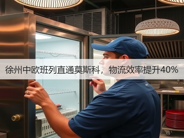 徐州中欧班列直通莫斯科，物流效率提升40%(图2)