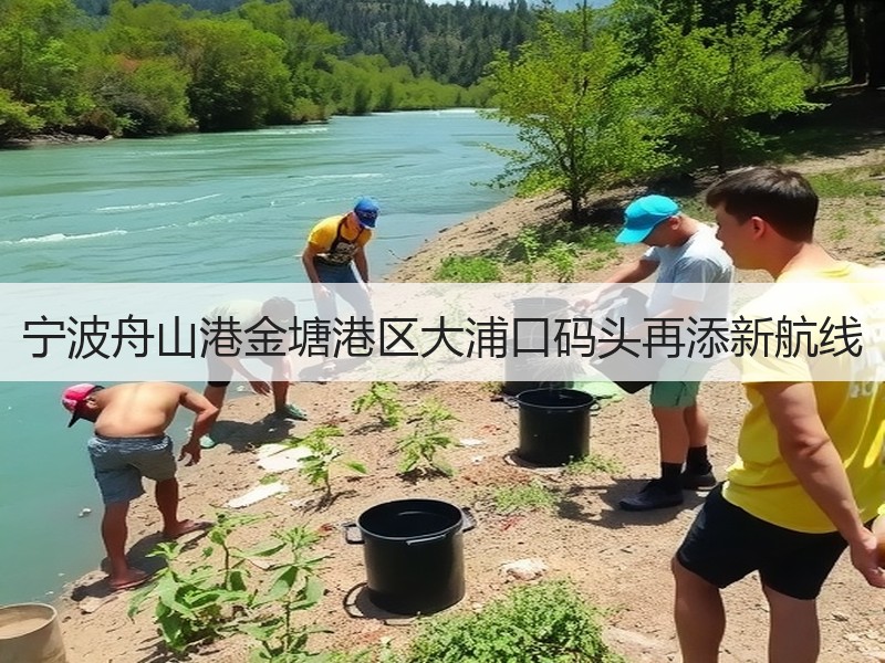 宁波舟山港金塘港区大浦口码头再添新航线 宁波舟山港金塘港区大浦口码头再添新航线