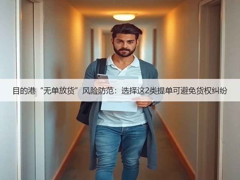 目的港“无单放货”风险防范：选择这2类提单可避免货权纠纷