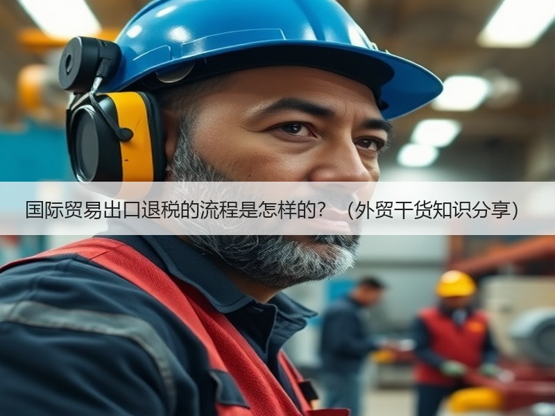 国际贸易出口退税的流程是怎样的？（外贸干货知识分享）