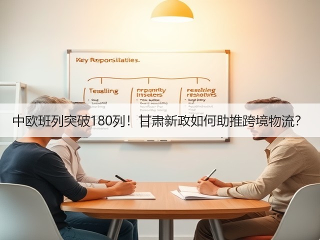 中欧班列突破180列!甘肃新政如何助推跨境物流?(图1) 中欧班列突破180列!甘肃新政如何助推跨境物流?(图1)