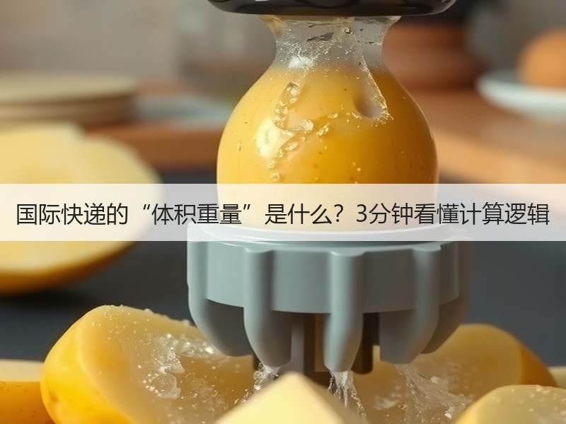 国际快递的“体积重量”是什么？3分钟看懂计算逻辑