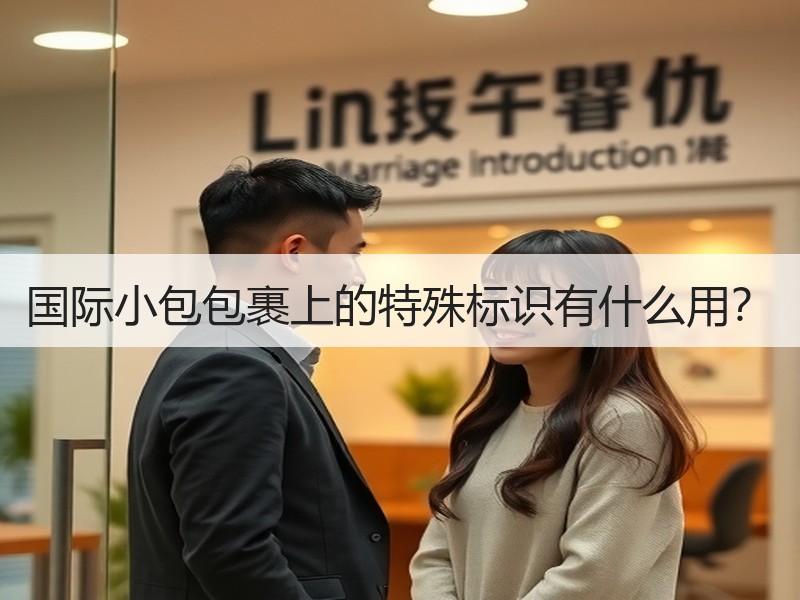 国际小包包裹上的特殊标识有什么用？