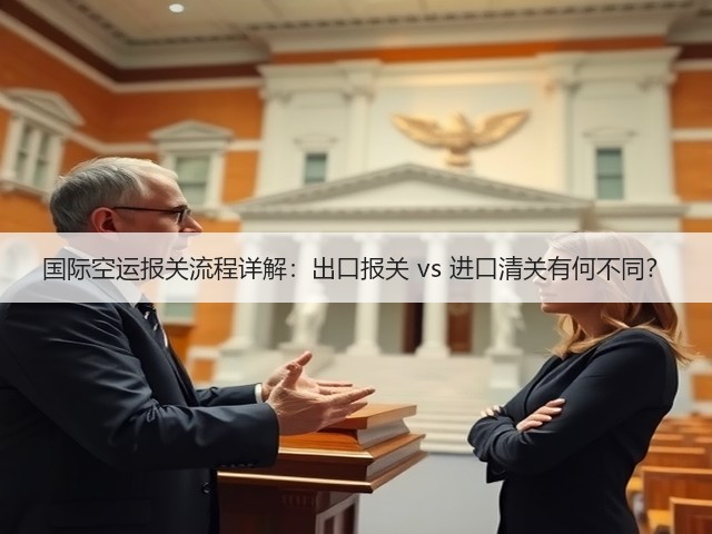国际空运报关流程详解:出口报关 vs 进口清关有何不同?(图3) 国际空运报关流程详解:出口报关 vs 进口清关有何不同?(图3)