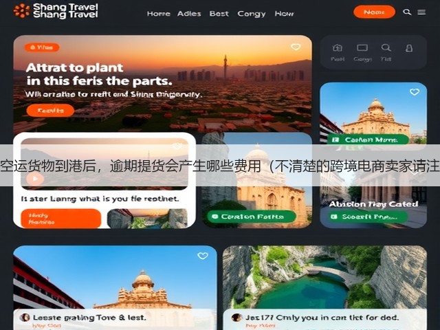 国际空运货物到港后,逾期提货会产生哪些费用(不清楚的跨境电商卖家请注意)(图1) 国际空运货物到港后,逾期提货会产生哪些费用(不清楚的跨境电商卖家请注意)(图1)