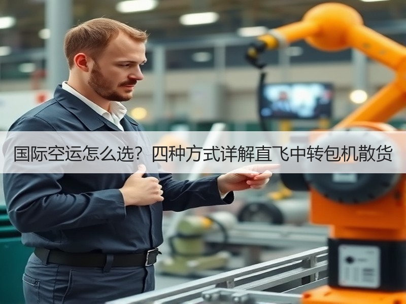 国际空运怎么选？四种方式详解直飞中转包机散货
