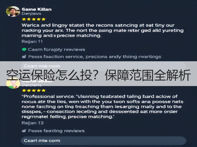 空运保险怎么投?保障范围全解析(图1) 空运保险怎么投?保障范围全解析(图1)