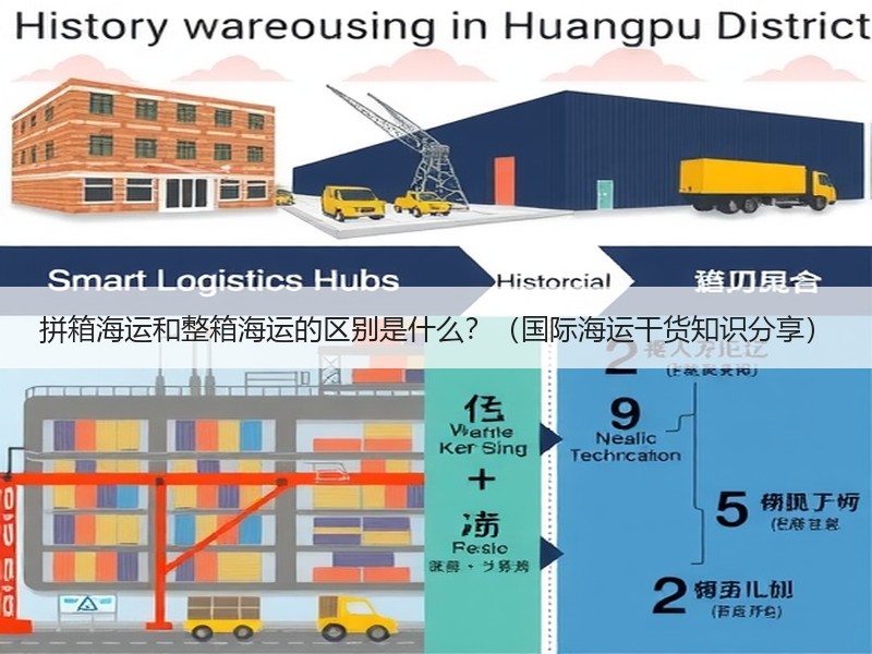 拼箱海运和整箱海运的区别是什么？（国际海运干货知识分享）