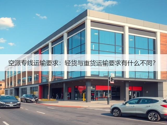 空派专线运输要求:轻货与重货运输要求有什么不同?(图2) 空派专线运输要求:轻货与重货运输要求有什么不同?(图2)