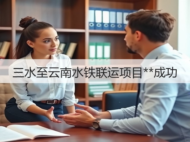 三水至云南水铁联运项目**成功(图3)