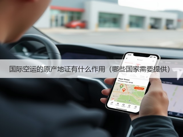 国际空运的原产地证有什么作用(哪些国家需要提供)(图1) 国际空运的原产地证有什么作用(哪些国家需要提供)(图1)