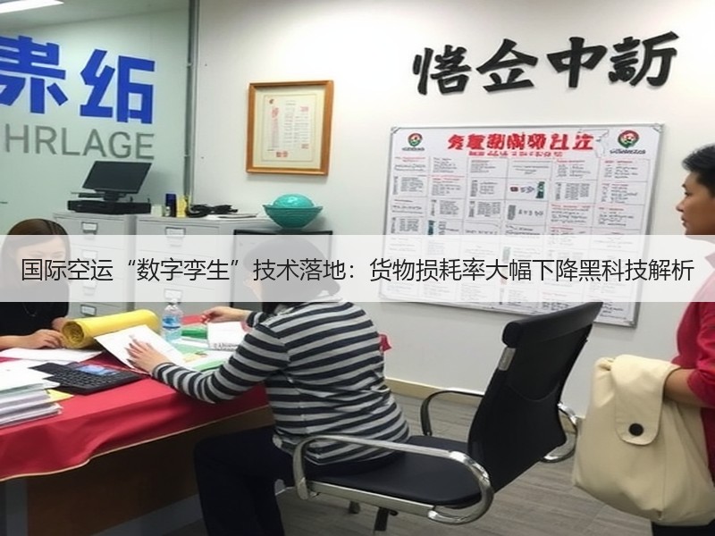国际空运“数字孪生”技术落地：货物损耗率大幅下降黑科技解析