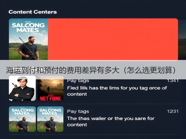 海运到付和预付的费用差异有多大(怎么选更划算)(图1) 海运到付和预付的费用差异有多大(怎么选更划算)(图1)